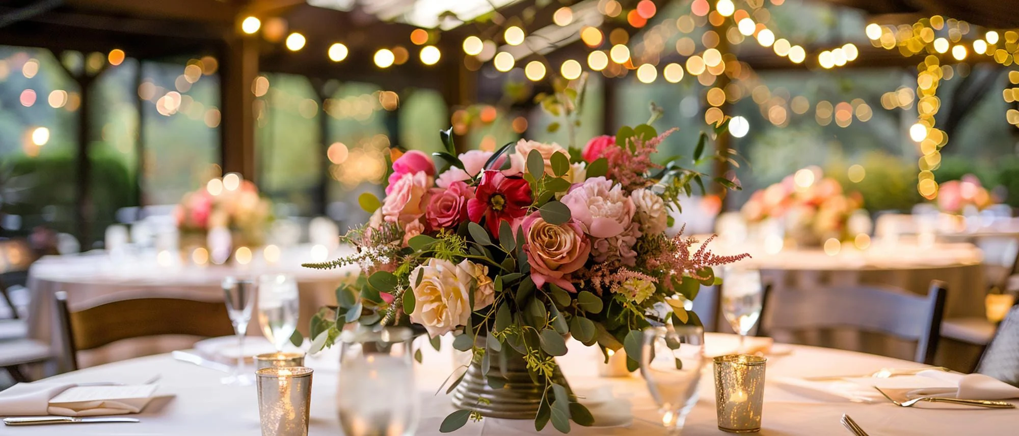 Elegant event setup